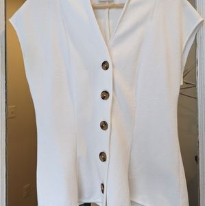 Anthropologie Short Sleeve Button down